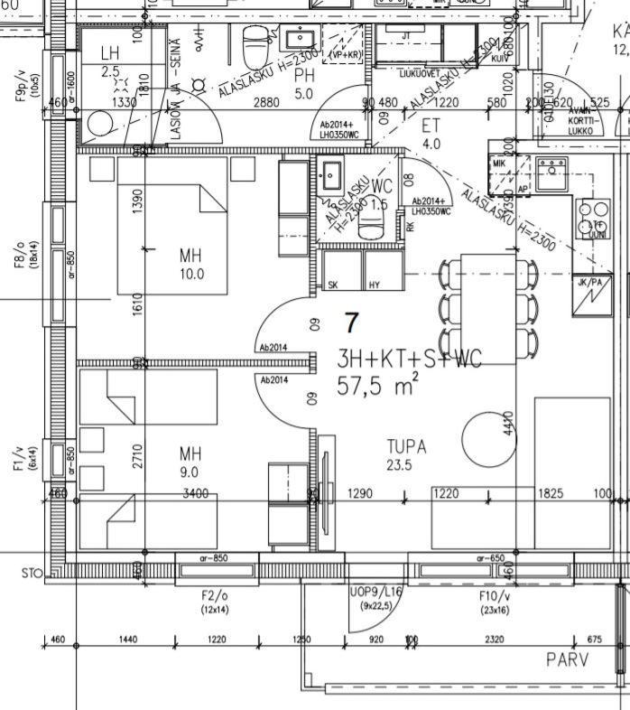Levin Kunkku, Apartment B7 Екстер'єр фото
